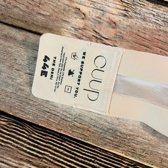Cuup Beige The Demi Underwire Bra Size 44E - Picture 7 of 8